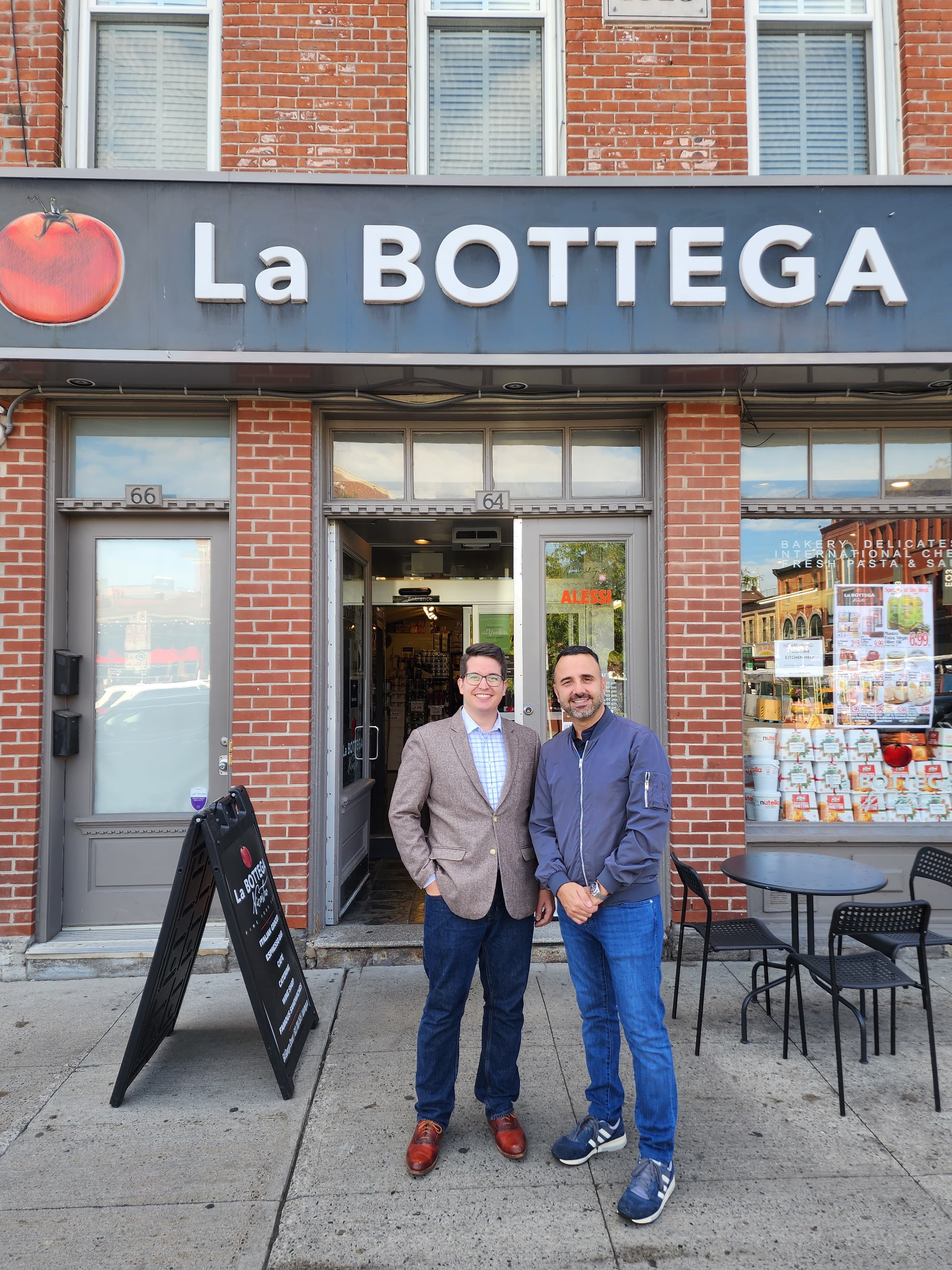 Brandon Bay at La Bottega in Ottawa