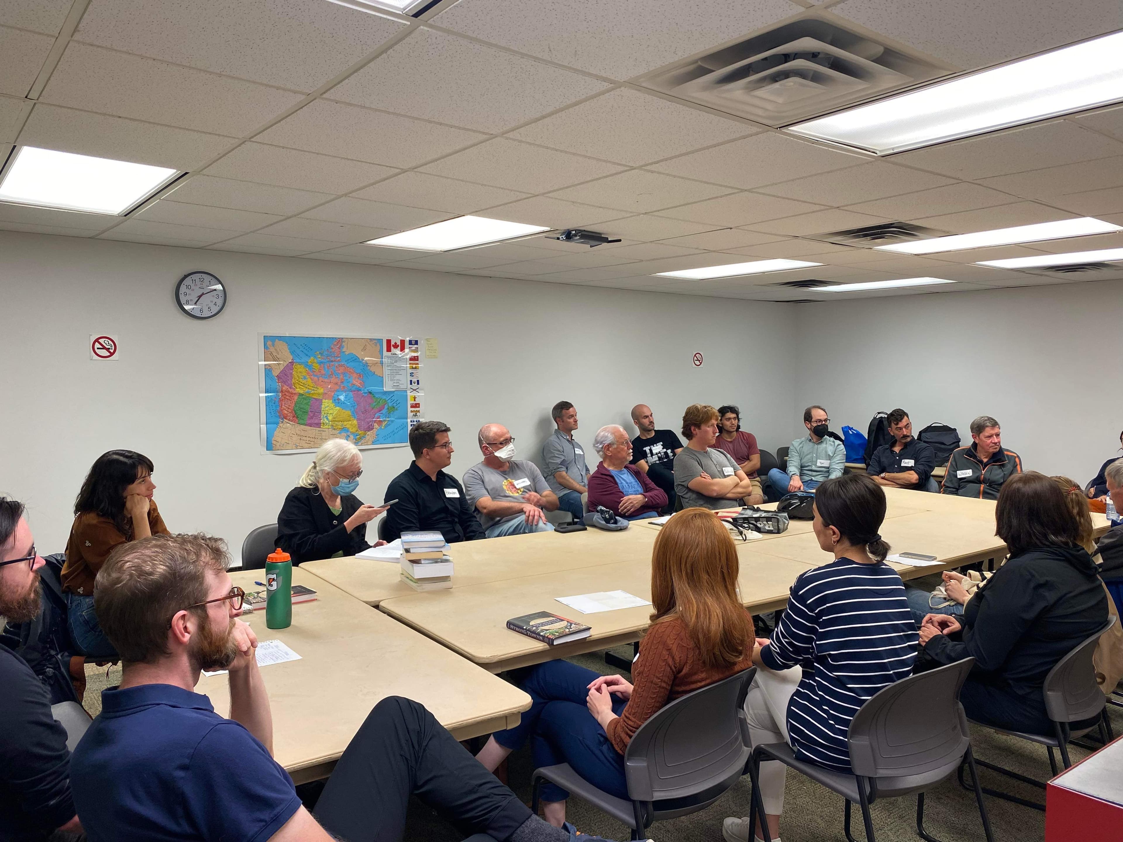 Ottawa Urbanist Book Club gathering