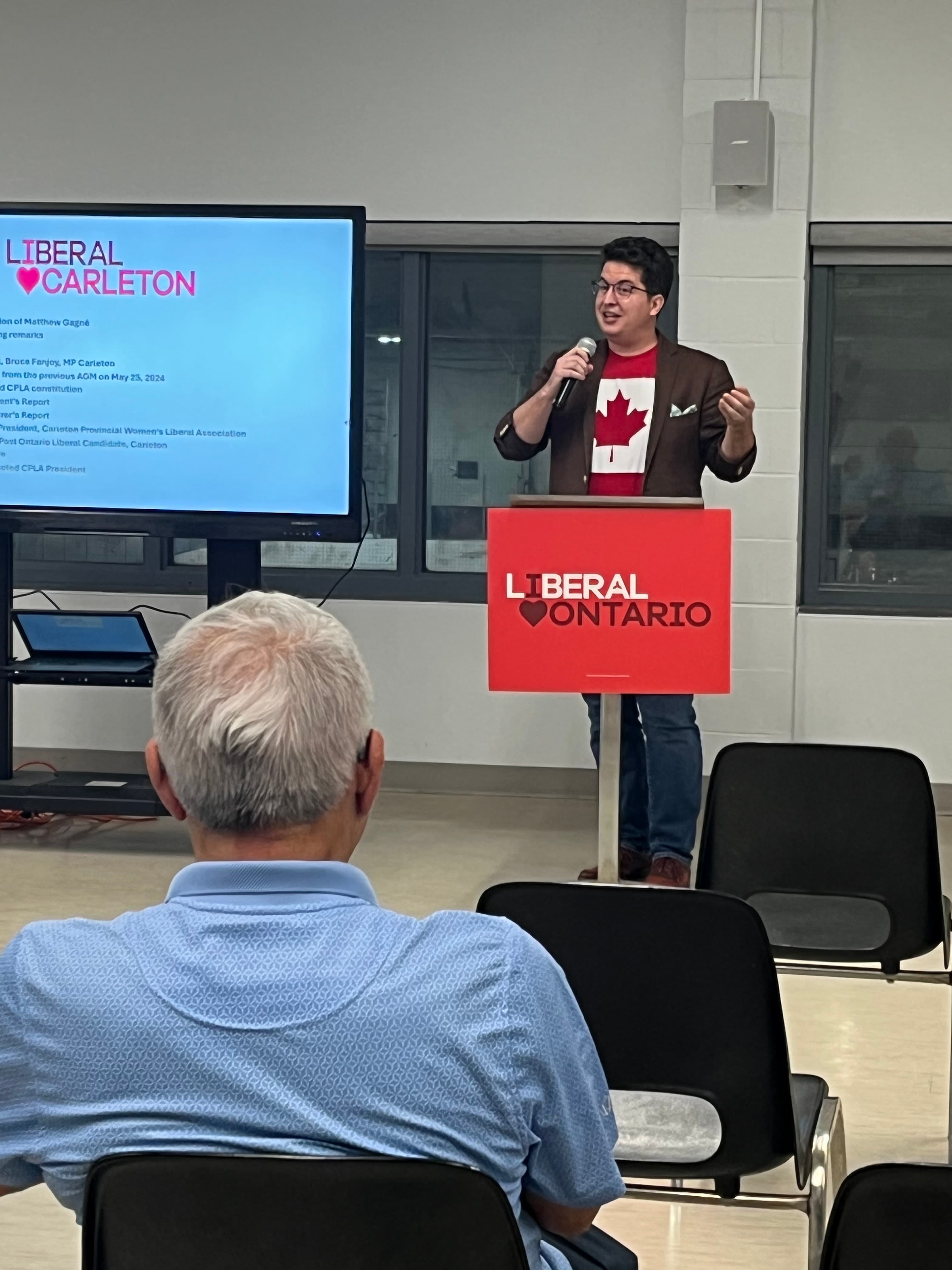 Carleton Provincial Liberal annual general meeting