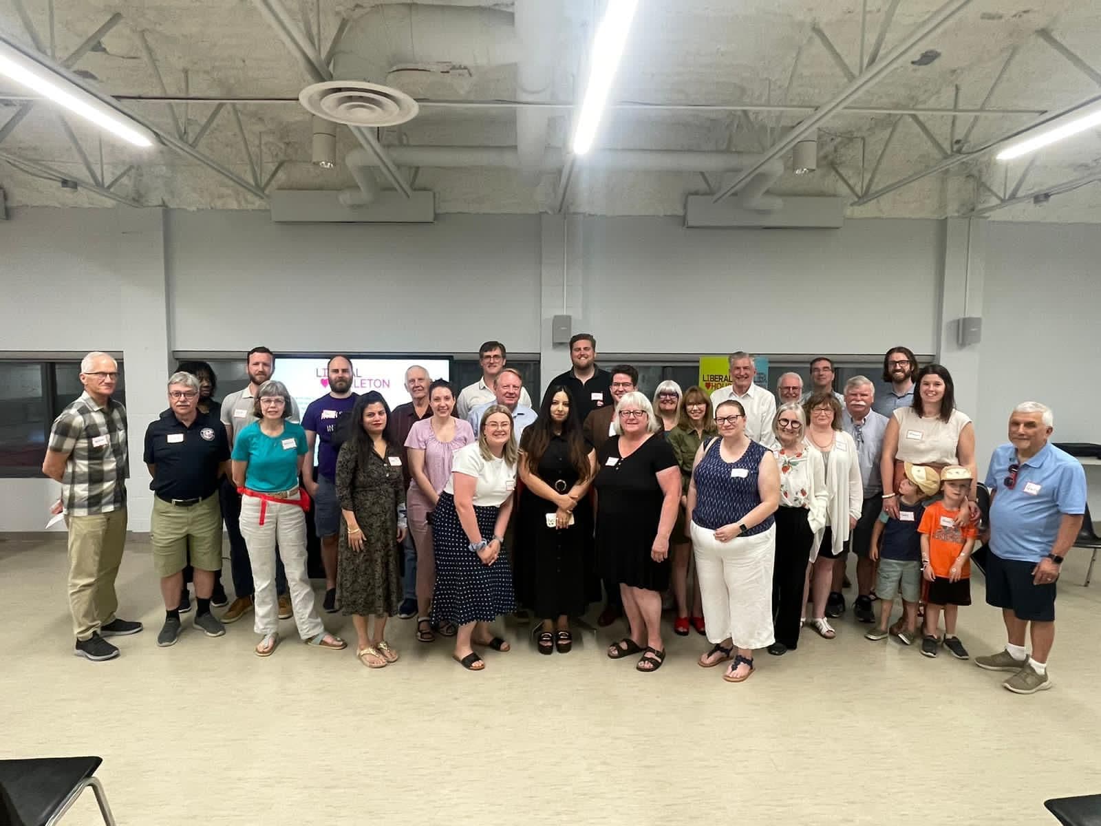 Delegates at a Carleton PLA annual general meeting