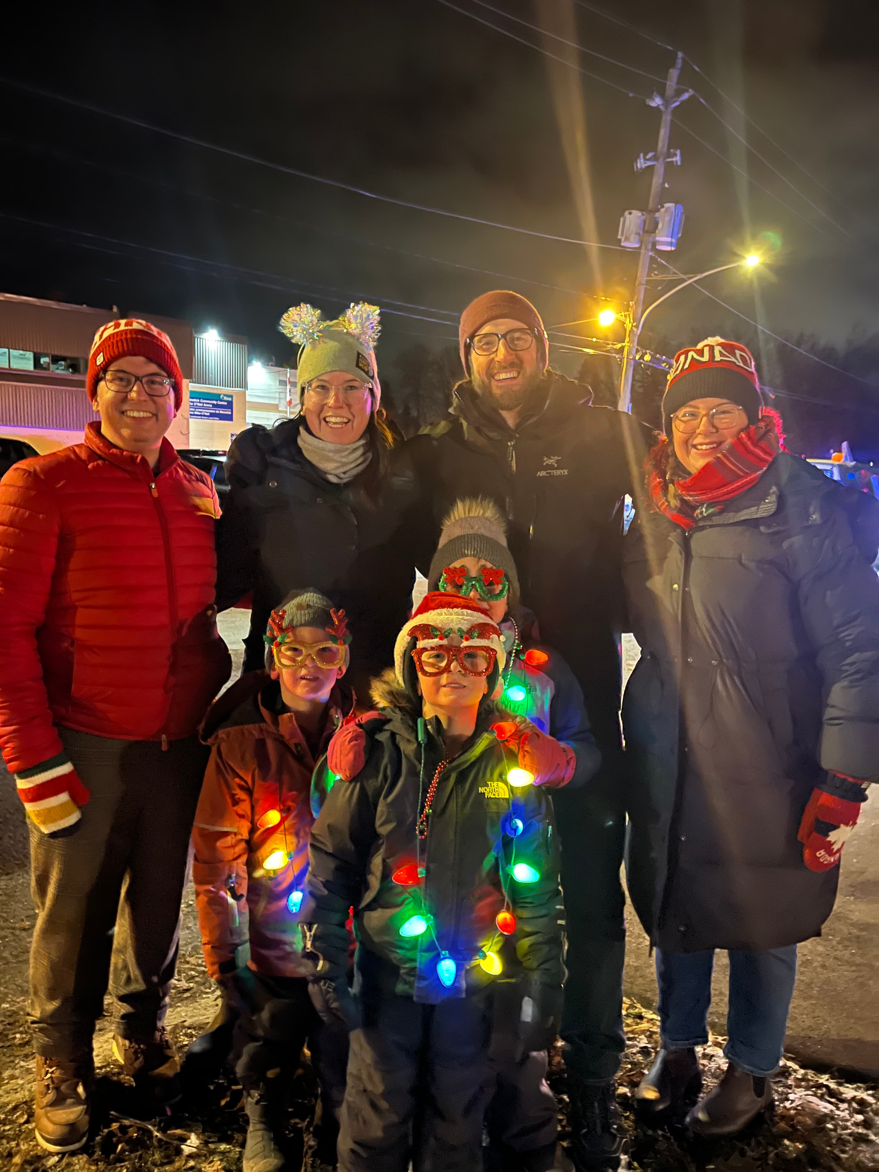 Carleton PLA at the Manotick Parade of Lights