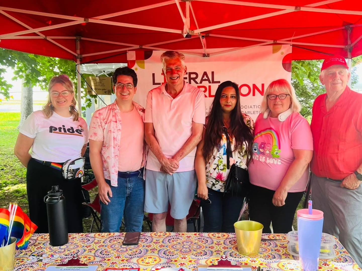 Carleton Provincial Liberals at West Pride