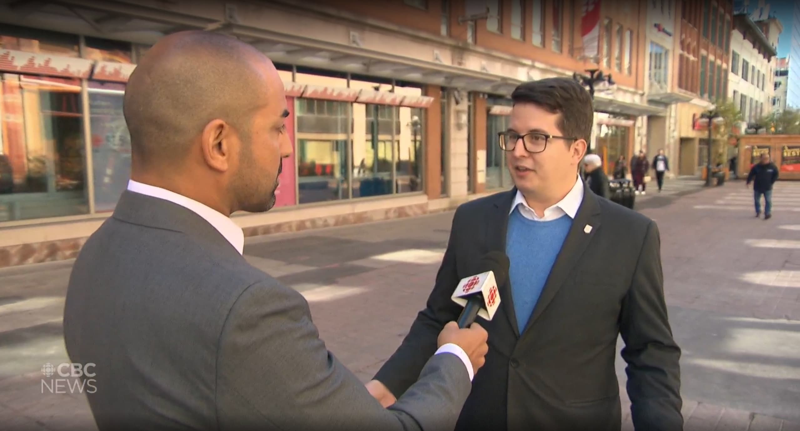 Pitching voters my mayoral campaign on CBC