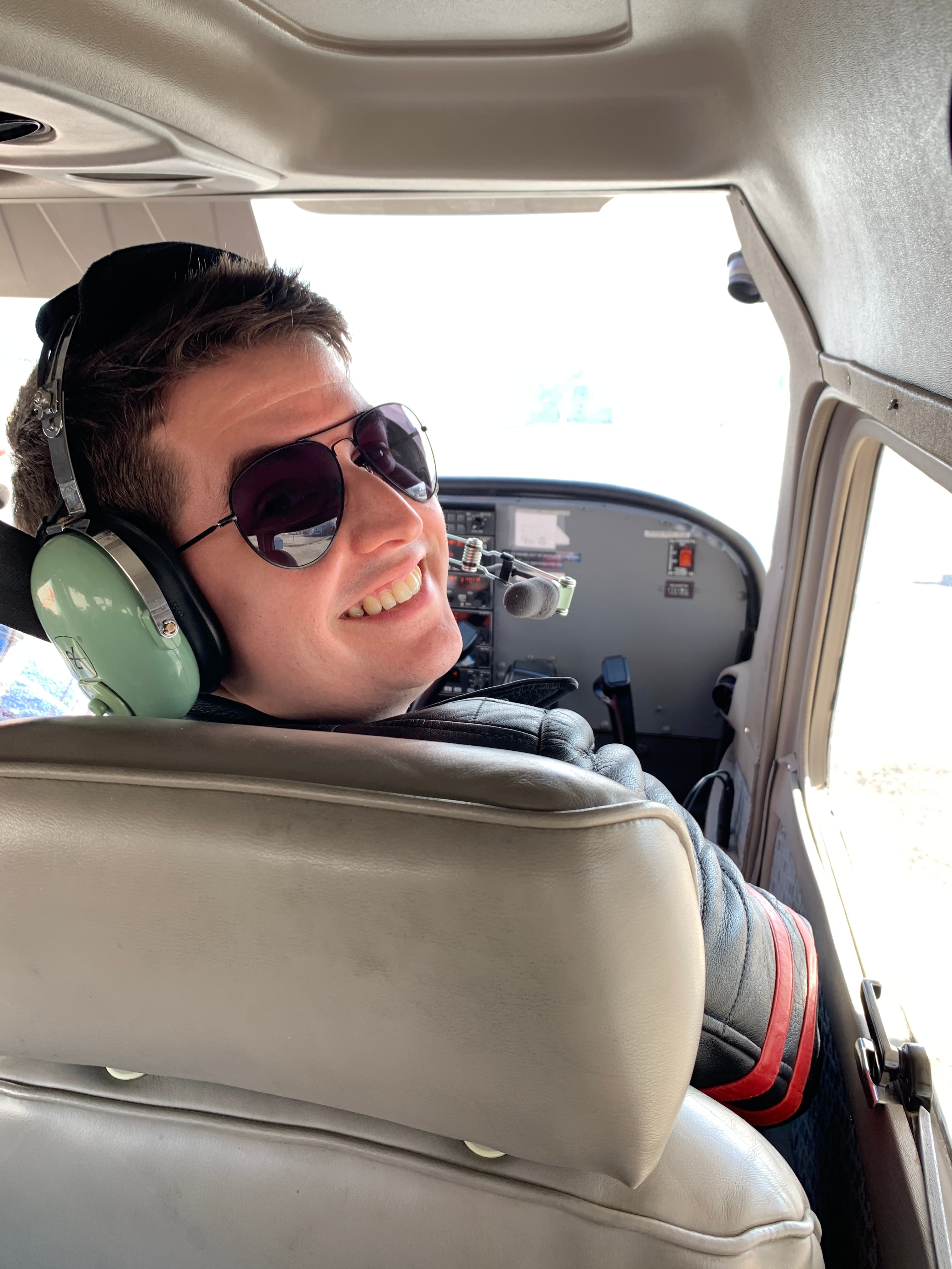Small aircraft flight at the Rockcliffe Airport